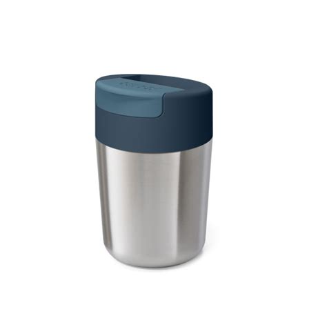 Stainless steel travel mug, 340 ml .